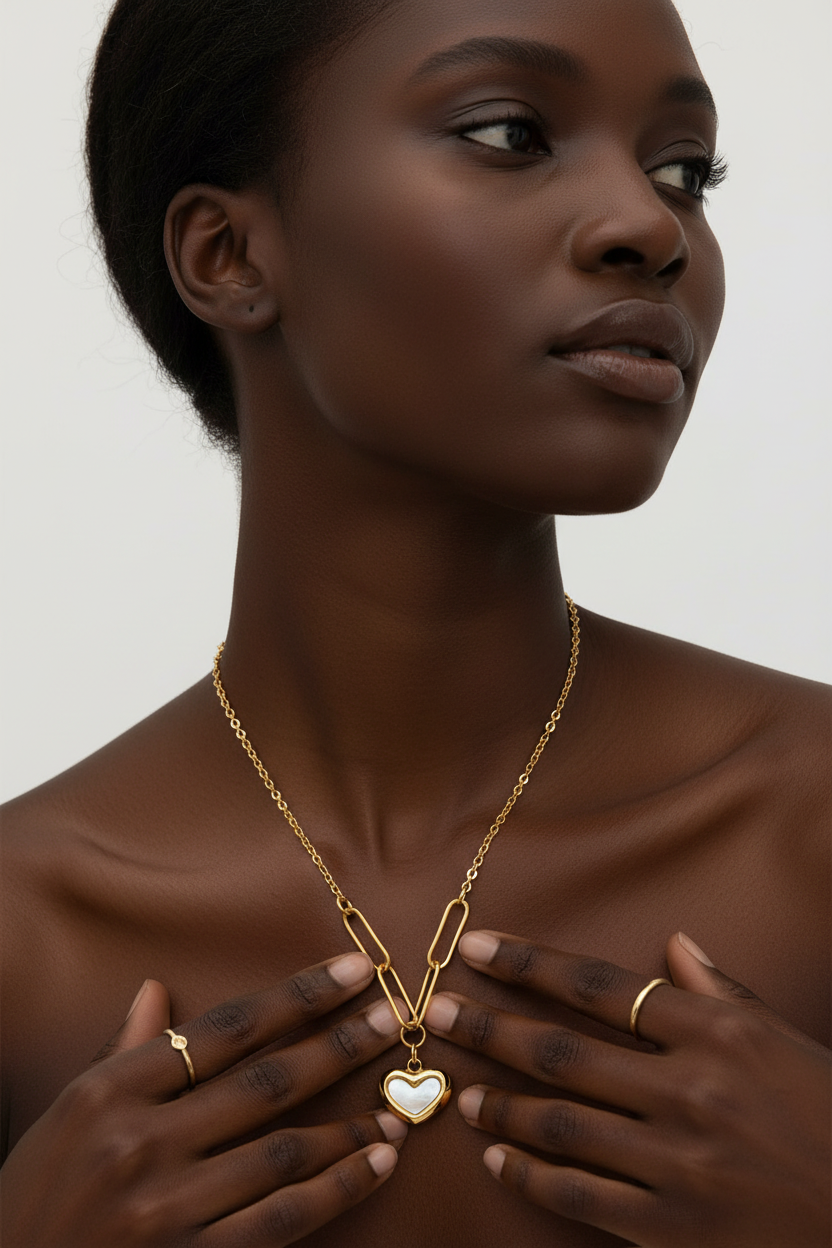 Cherish Me Heart - Necklace