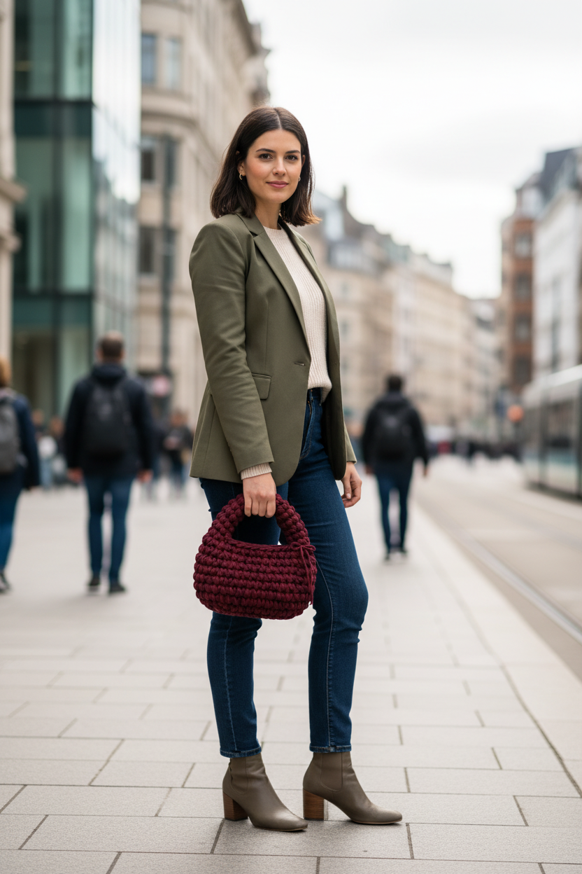NOMI Large - Burgundy