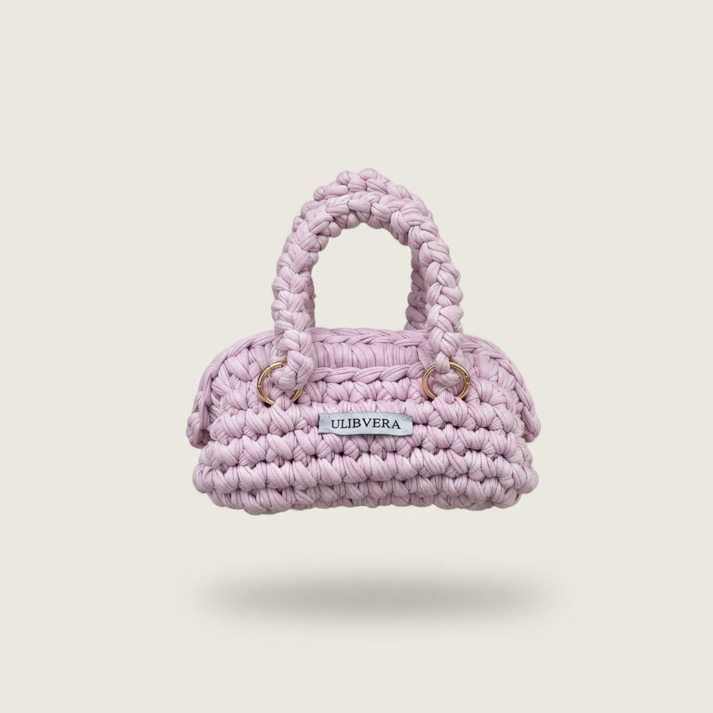Clutch M - Lilac (with handles)