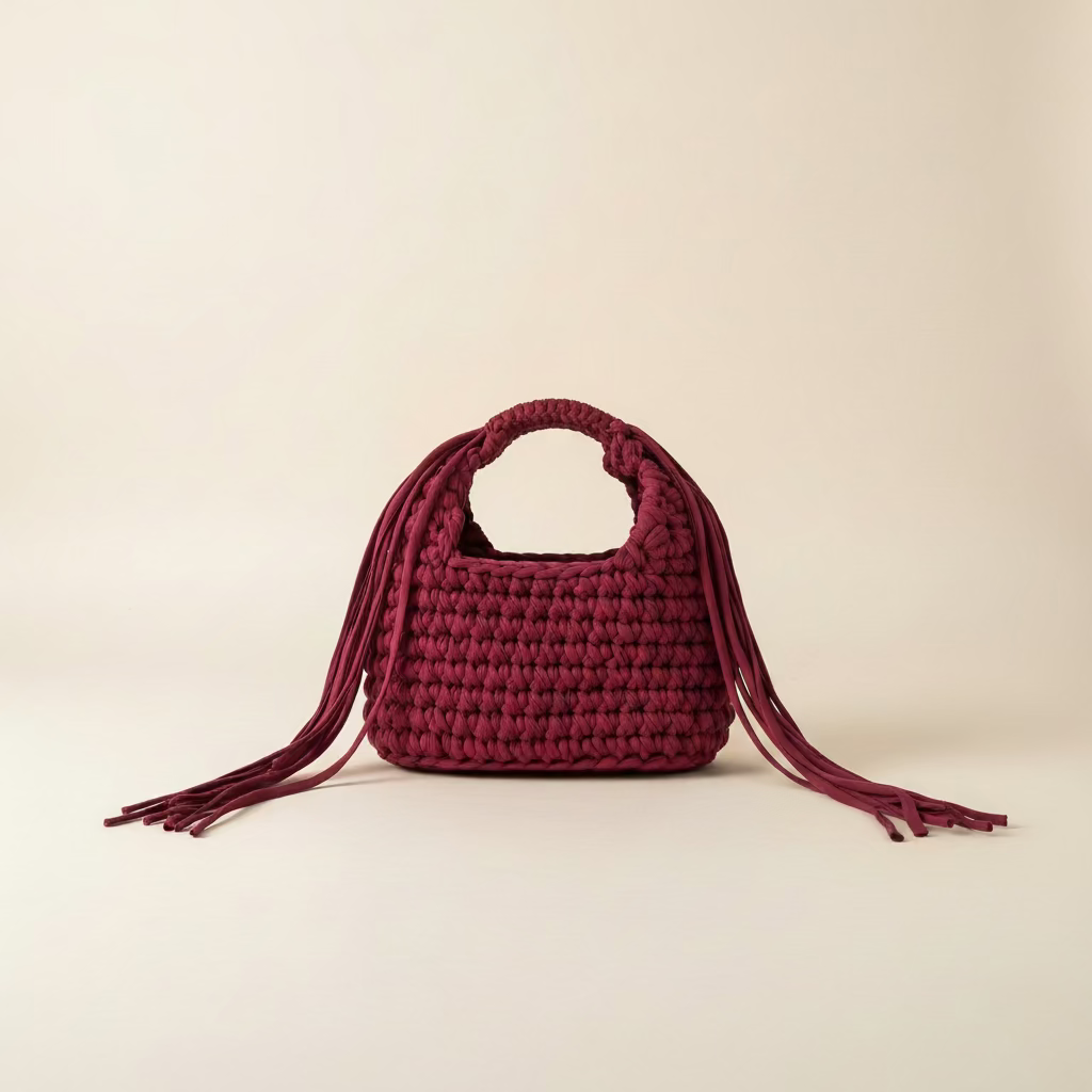 The BECCA Bag (burgundy)