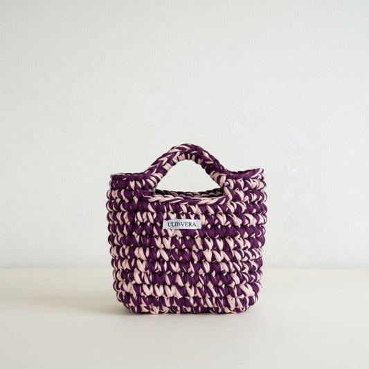Plum Twist XL Tote