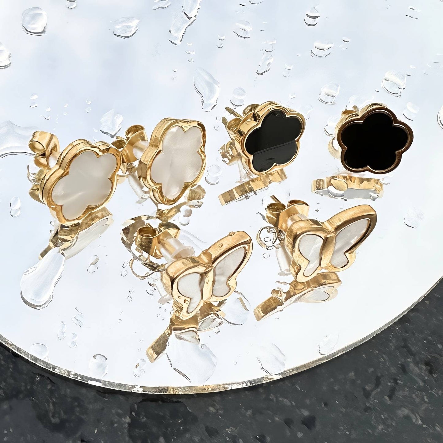 Flower Stud - Earrings