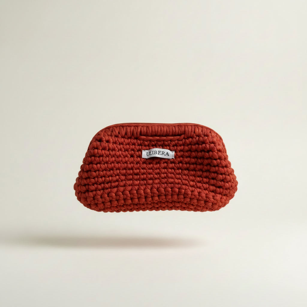 Clutch M - Burnt Orange