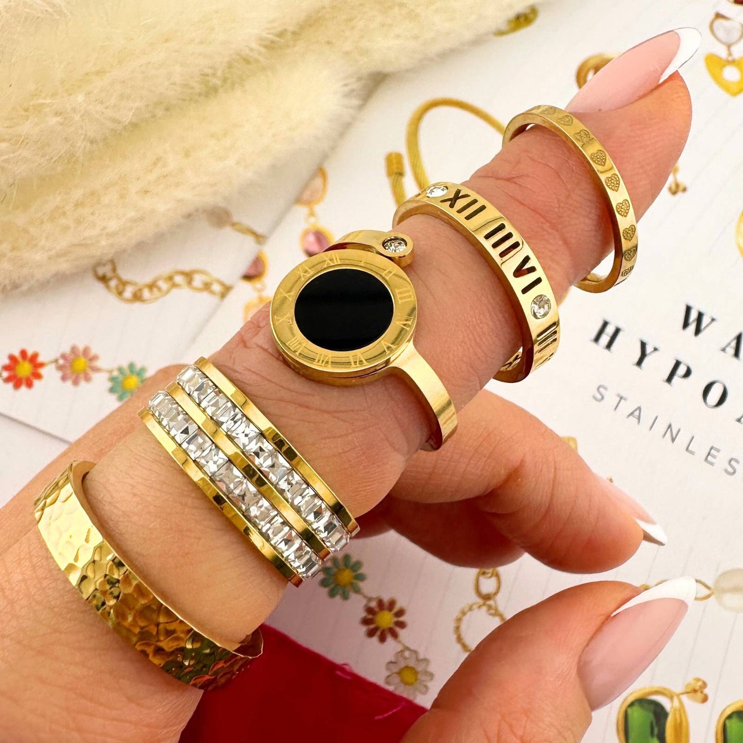 Roman Time Unisex - Ring