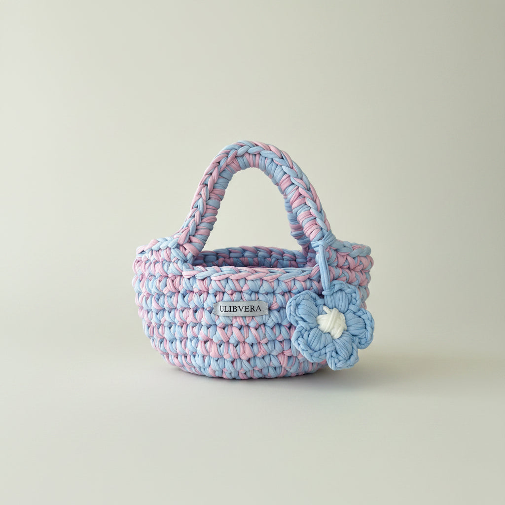 Floral Bag - Cotton Candy