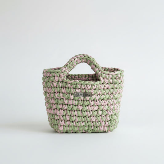 Mint Blossom XL Tote