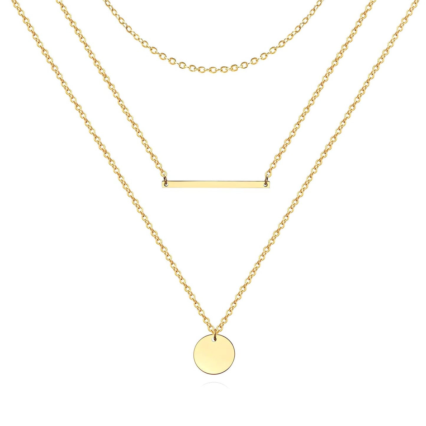 Harmony Triple Layered - Necklace