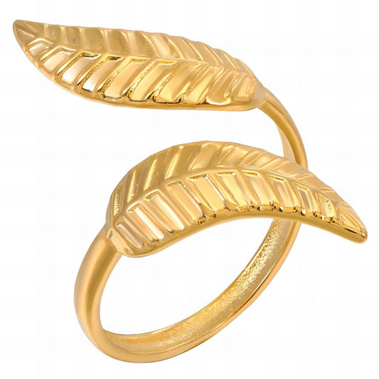 Golden Leaf - Ring