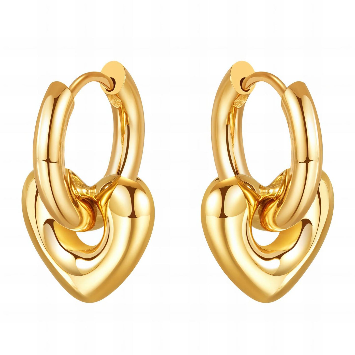 Besties Heart - Earrings