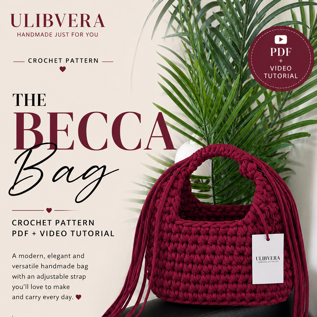 The BECCA Bag Pattern - PDF & Video Tutorial