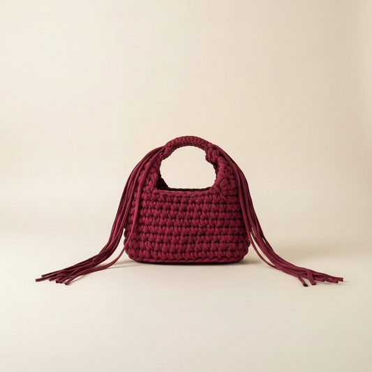 The BECCA Bag (burgundy)